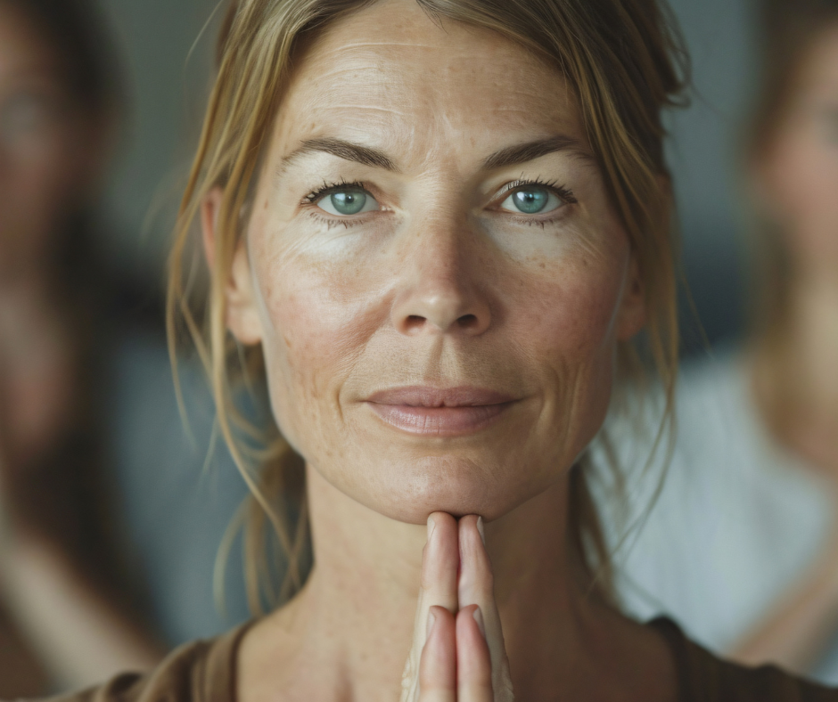 Woman doing yoga