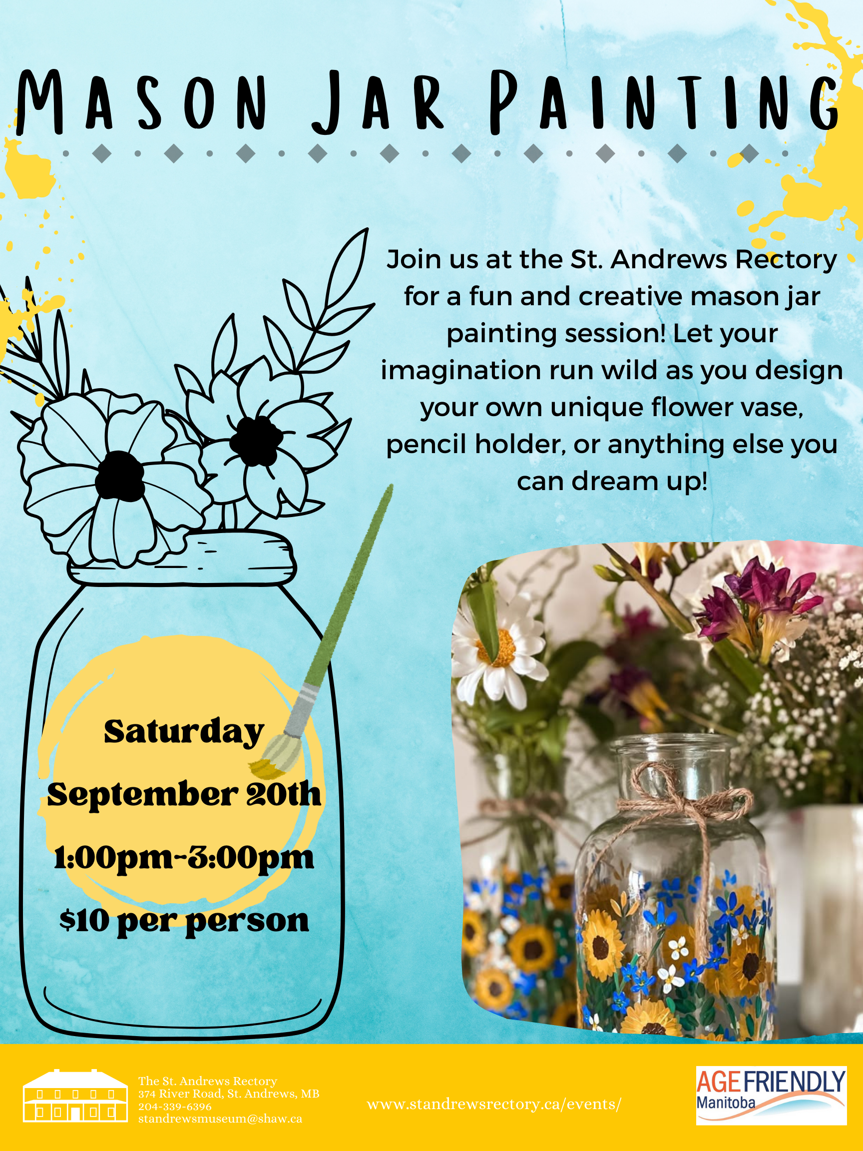 Mason Jar Painting
