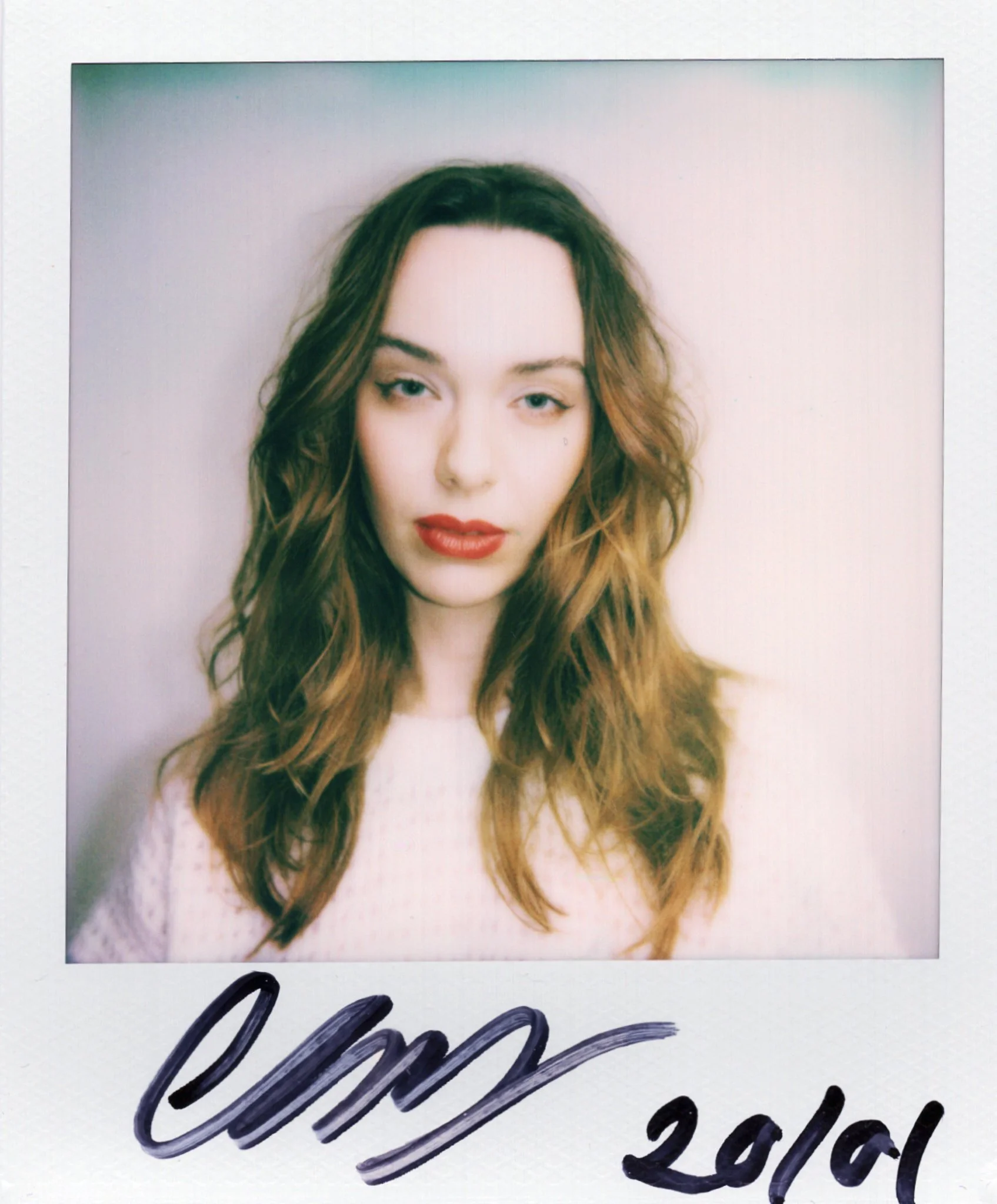 Grace on Polaroid