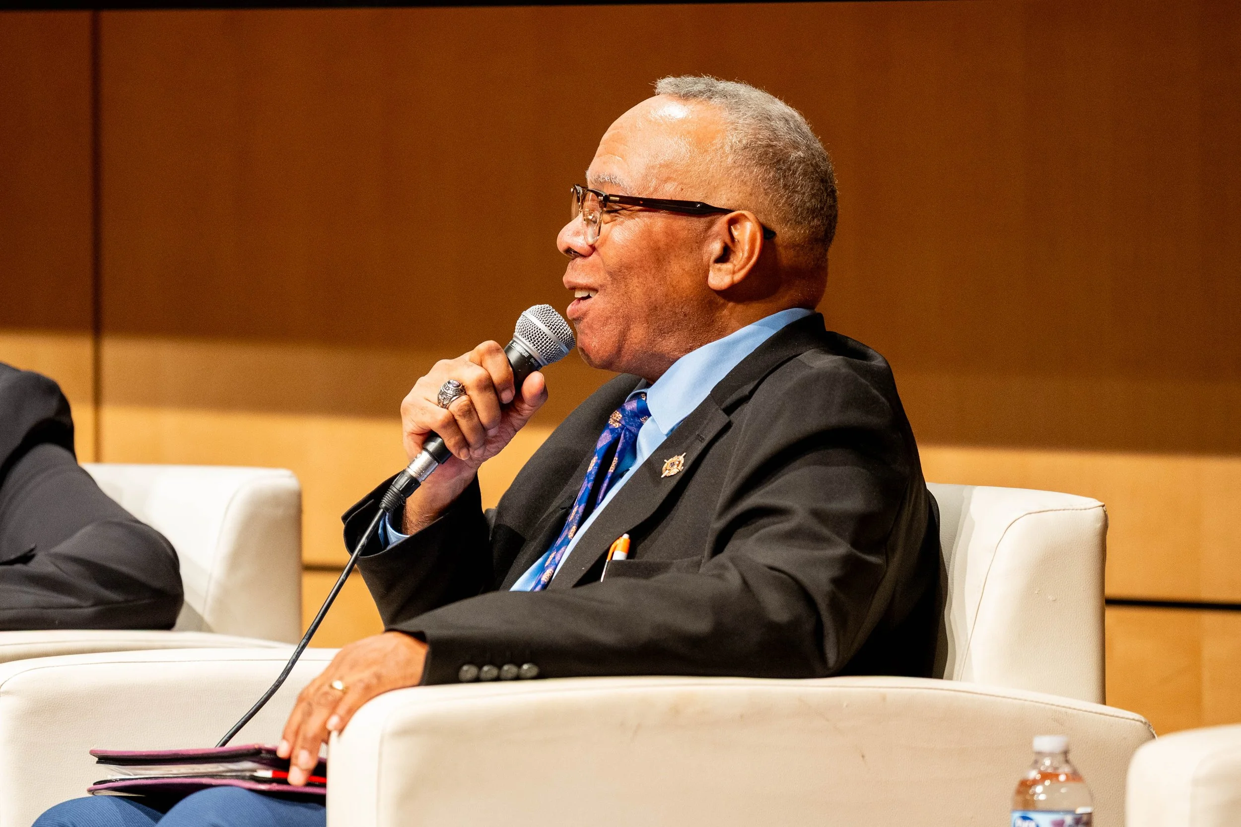  Dr. Milbert Brown, speaking as part of the panel event.  