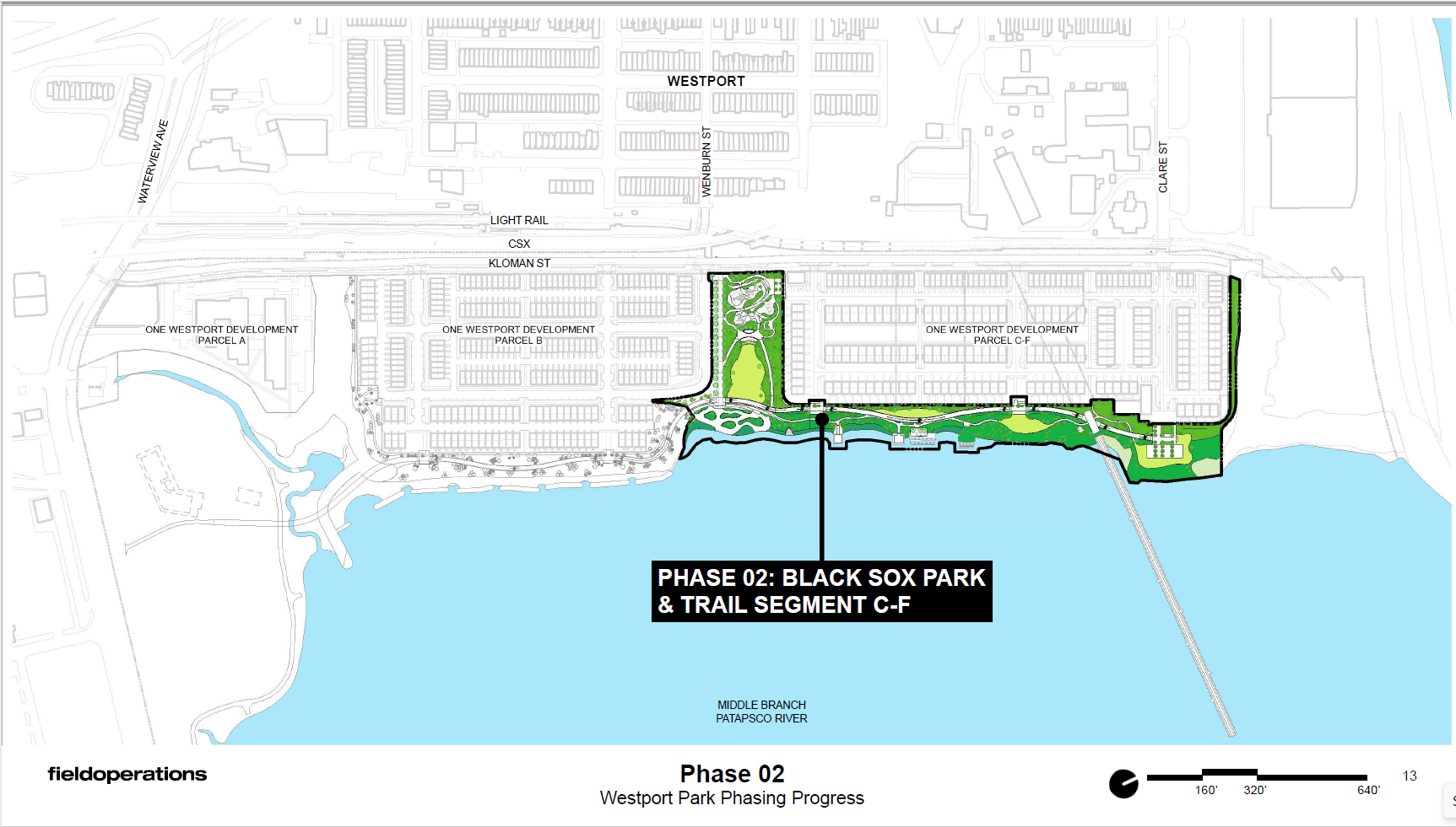 Phase 2 Construction Black Sox Park &amp; Trail Segment C-F