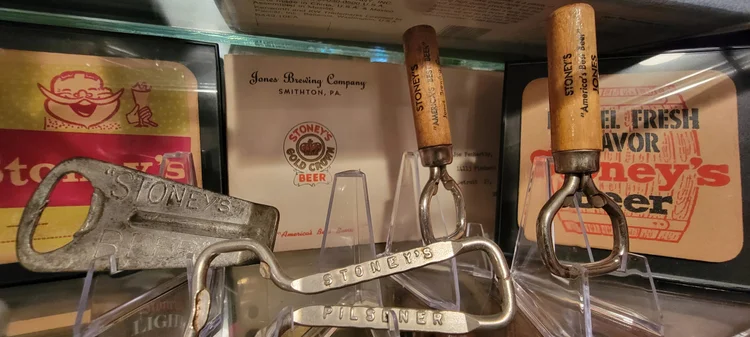 Vintage Stoney's bottle opener and tapper tools
