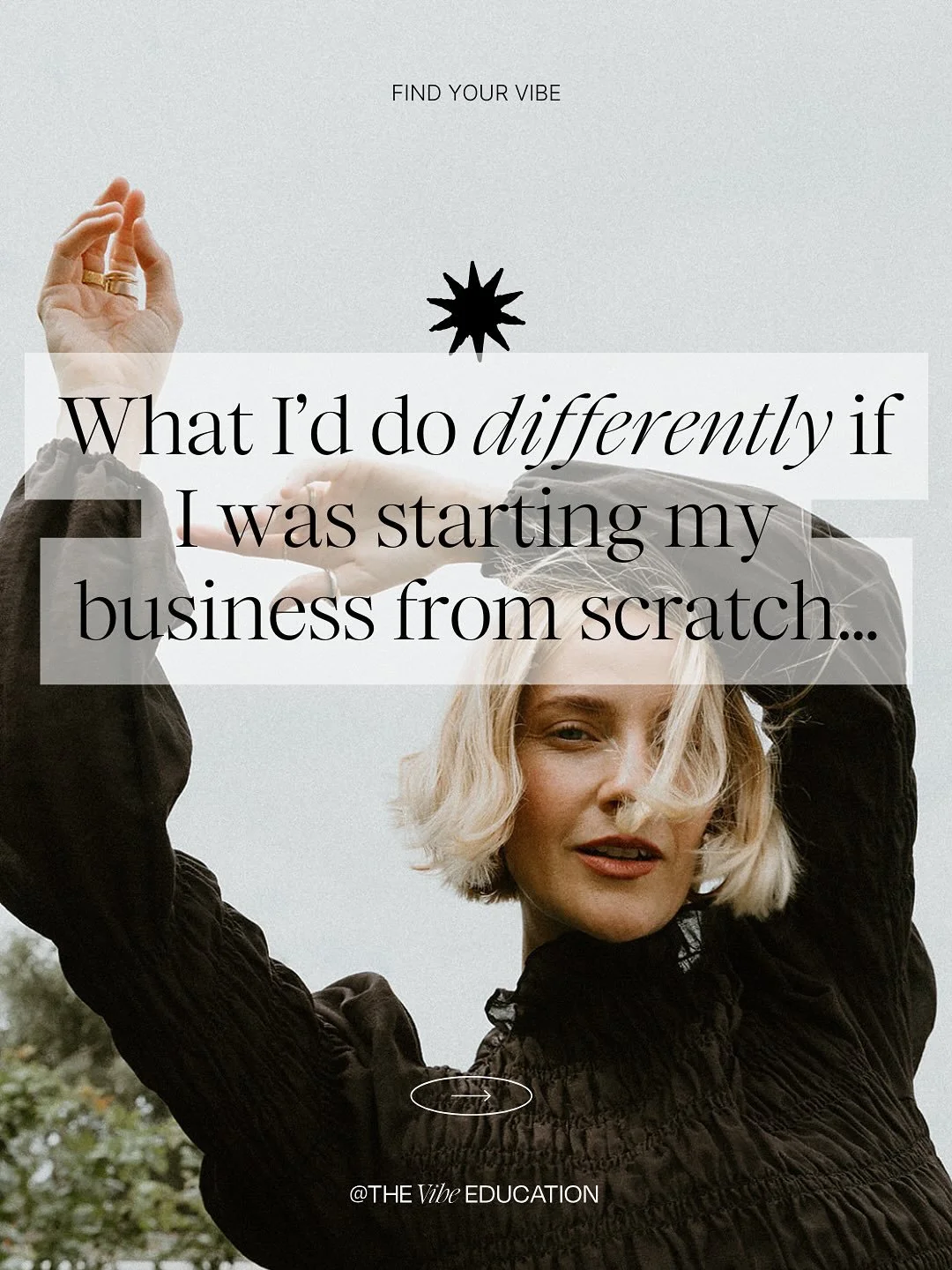What would YOU do differently?

When you&rsquo;re building a business, it&rsquo;s so easy to get caught up in the &ldquo;shoulds&rdquo;, the &ldquo;secret&rdquo; strategy, the scaling, the endless to-do lists. 

But what I&rsquo;ve learned in my 14 y