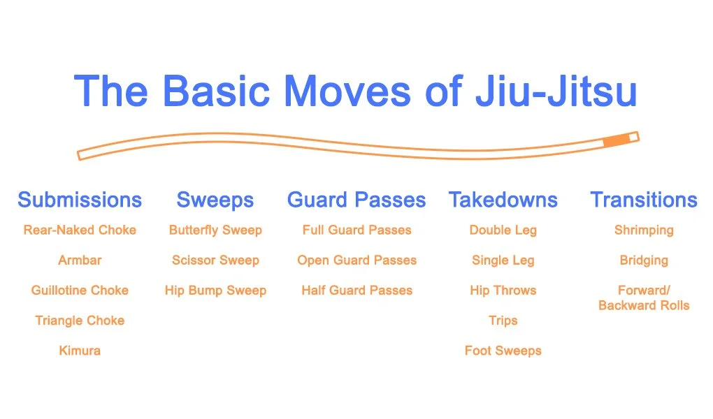 What are the Basic Moves of JiuJitsu? —