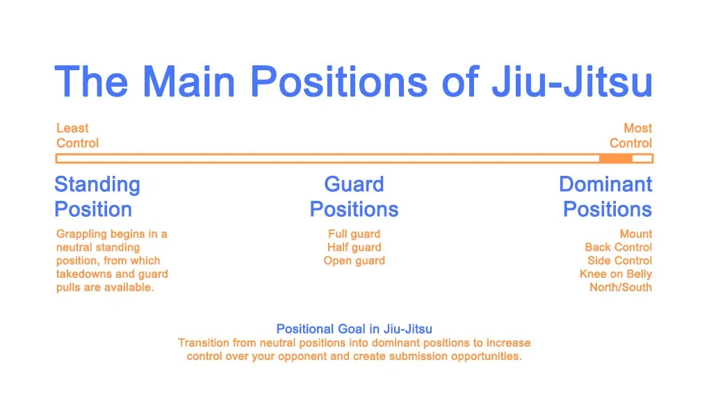 What are the Main Positions in JiuJitsu? —