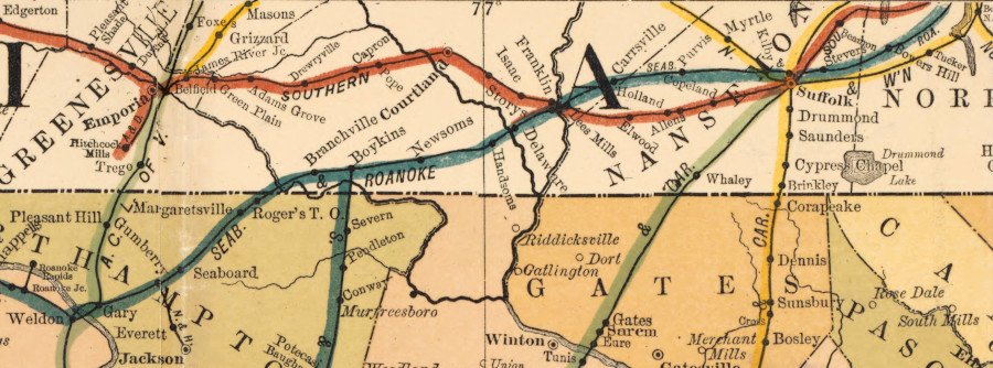 Southern Railroad 1896