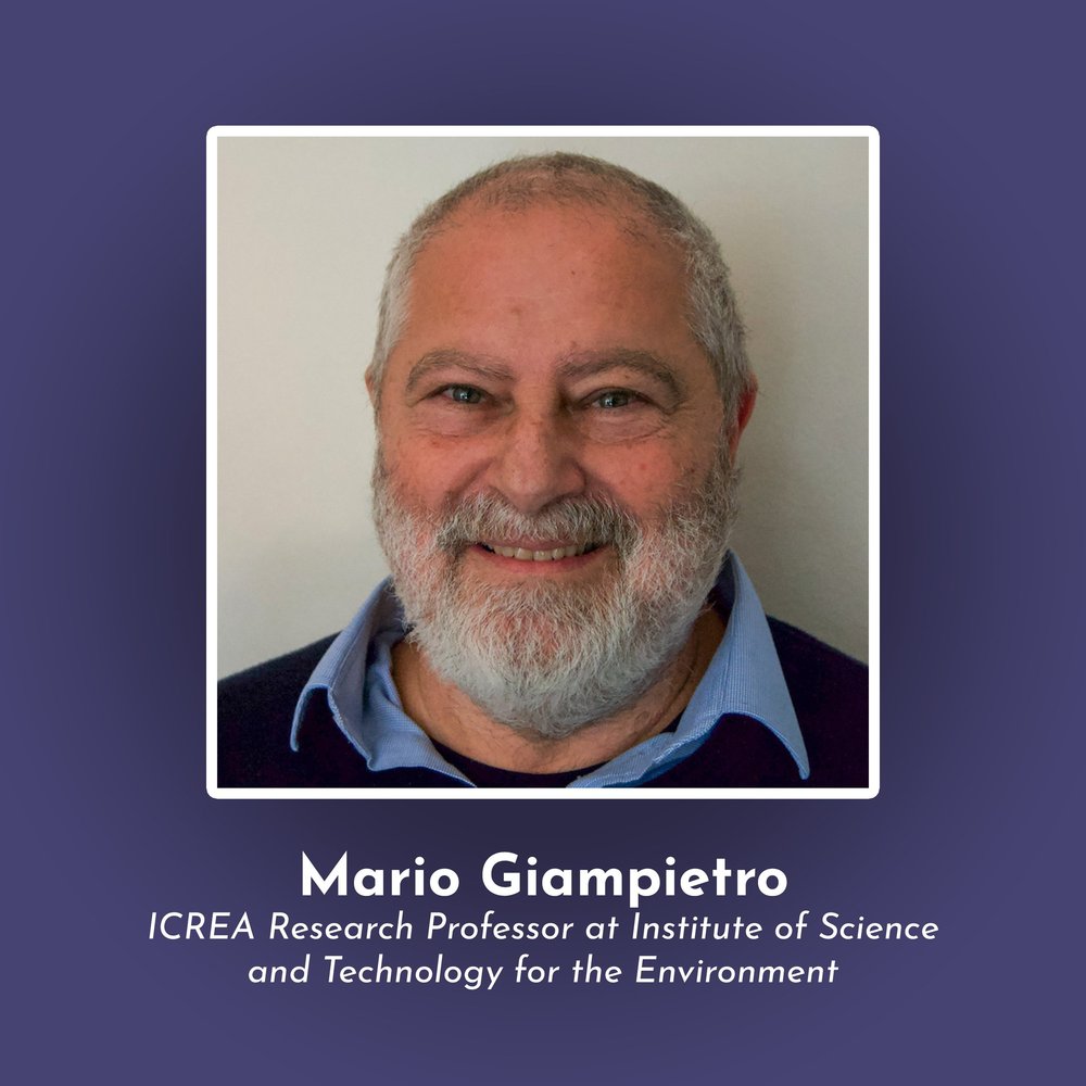 Mario Giampietro “Models with Meaning Changing Social Practices