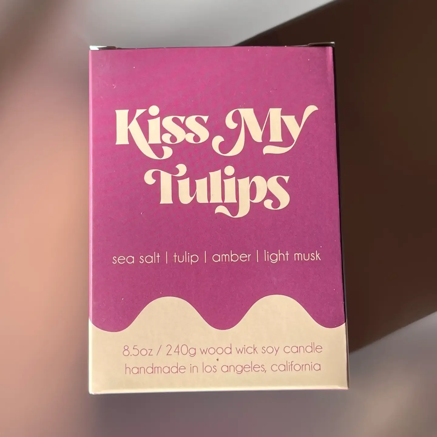 CANDLE Kiss My Tulips