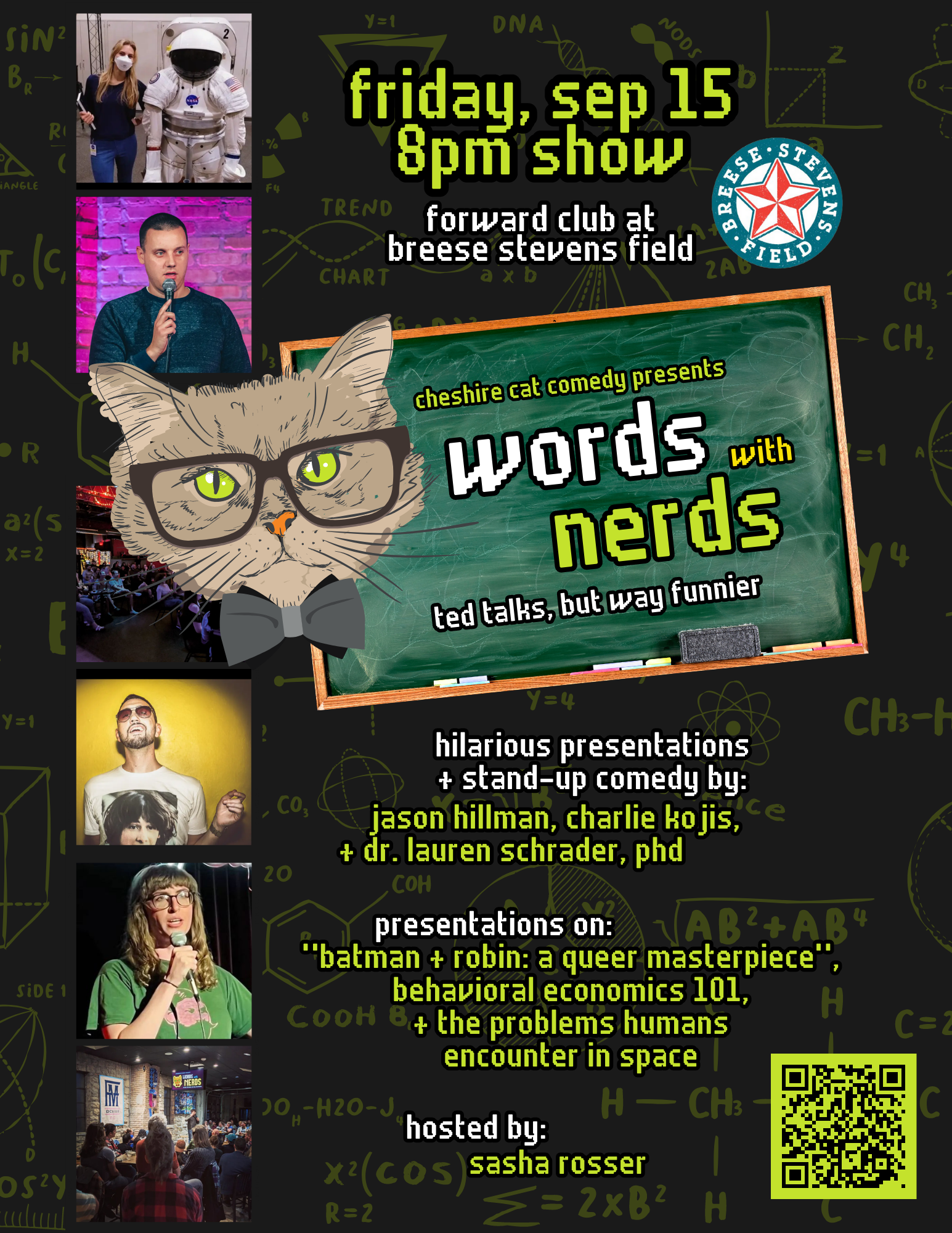 Cheshire Cat Comedy Presents: Words with Nerds