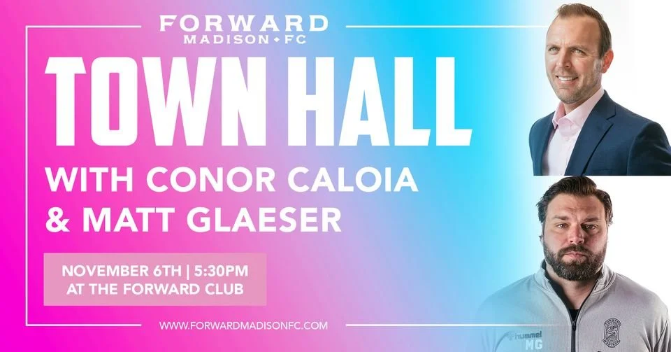 Forward Madison FC Town Hall in the Forward Club