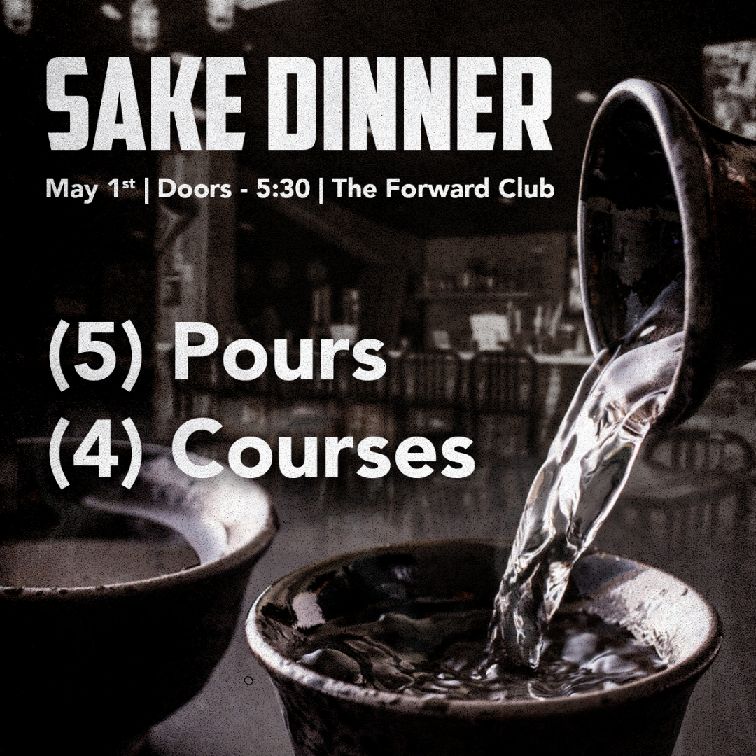 Immersive Sake Tasting and Dinner in The Forward Club