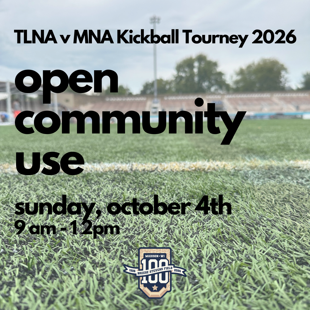 Open Community Use: TLNA v MNA: Districy 6 Annual Kickball Tourney (Rescheduled)