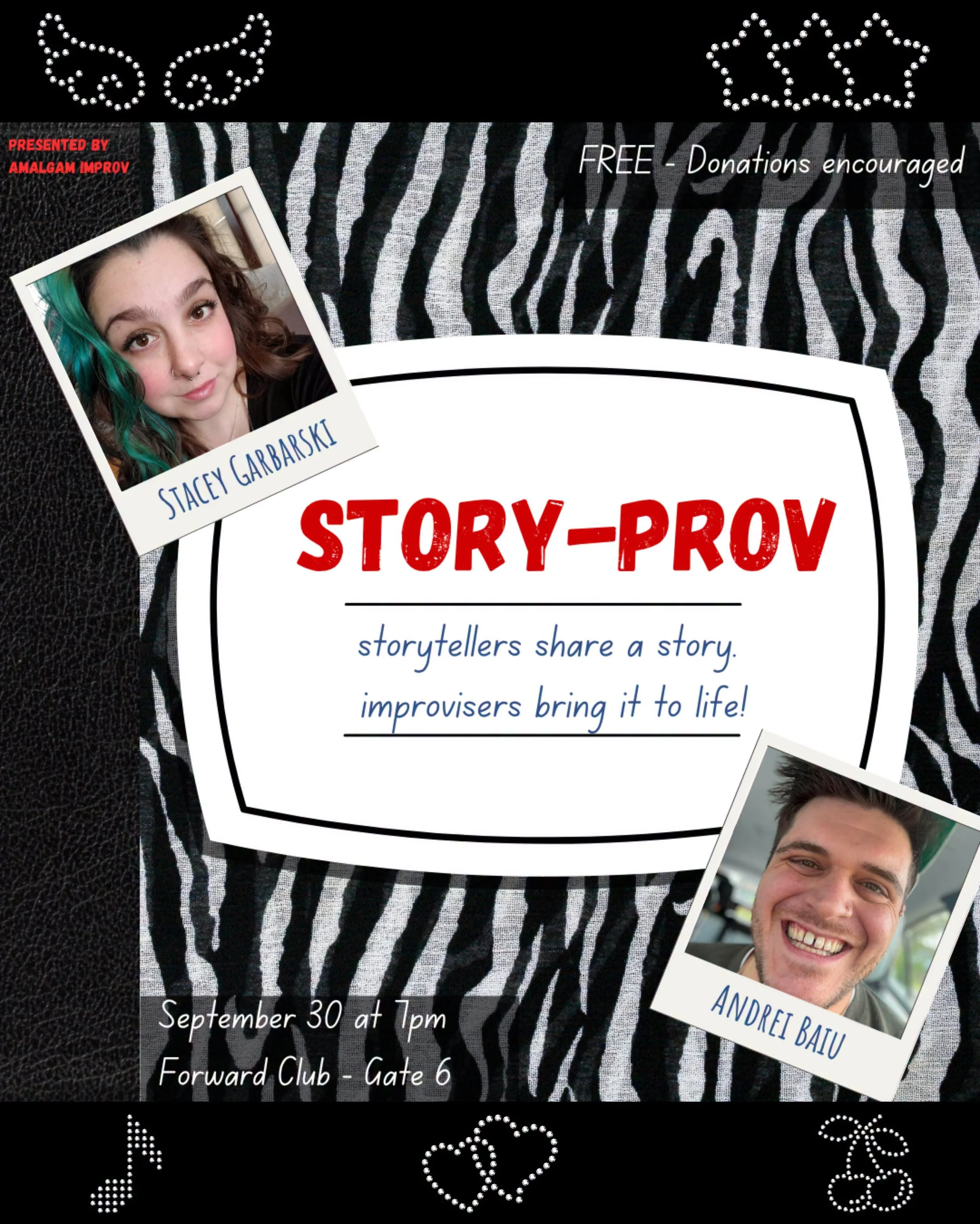 Amalgam Improv Presents: Story-prov: Where Stories Meet Improv Comedy!