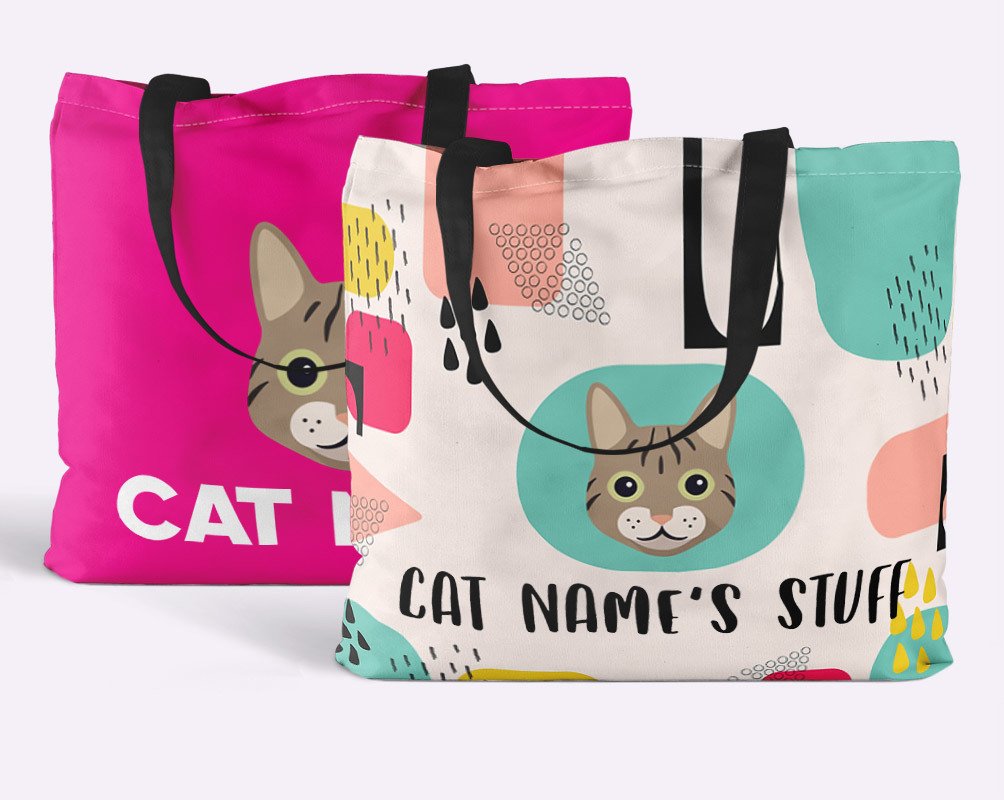 Personalised Cat Bags