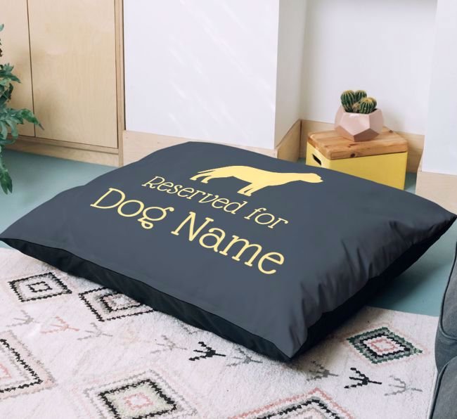 Personalised Dog Bed: Reserved for Your Dog