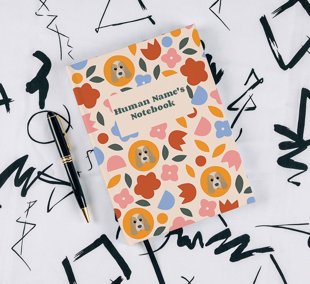 Personalised Floral Notebook/Planner