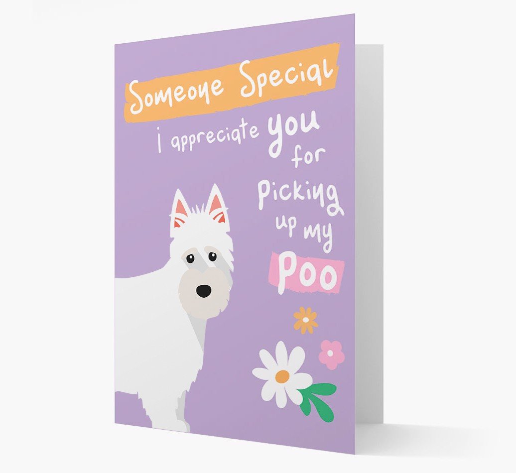Someone Special: Personalised Dog Card