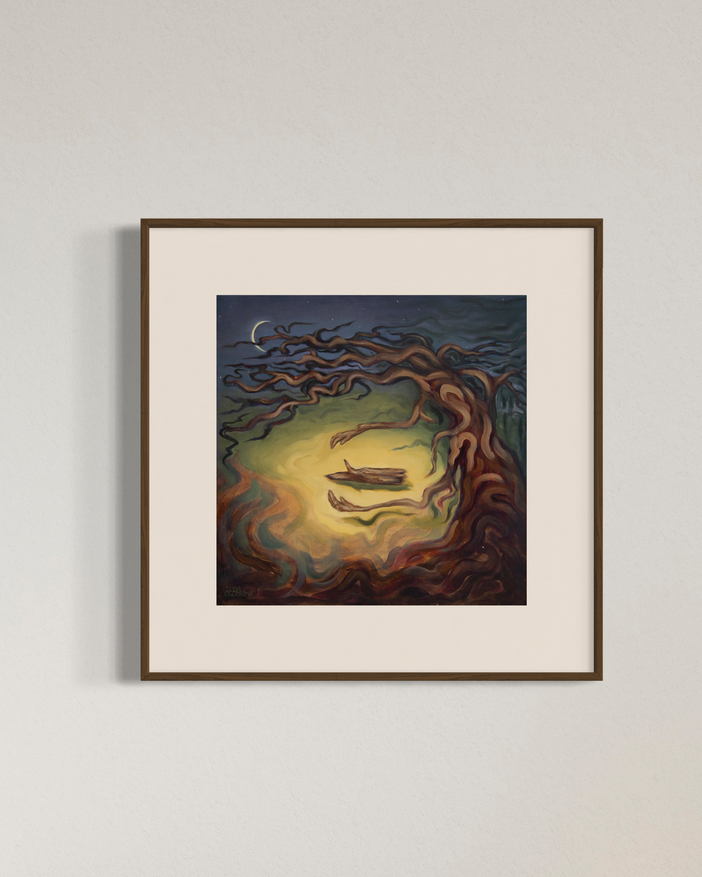 Treet og Stubben Print