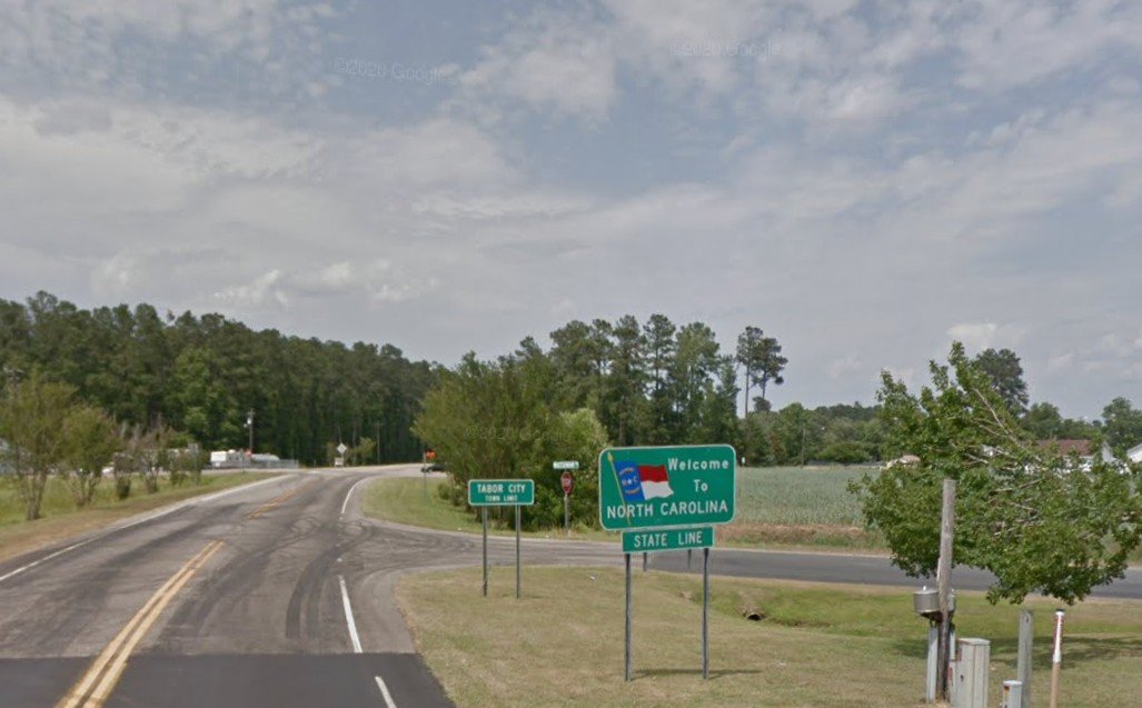 from SC into NC
