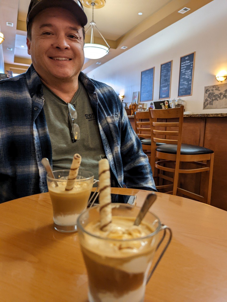 We found a new way to drink espresso....with ice cream!