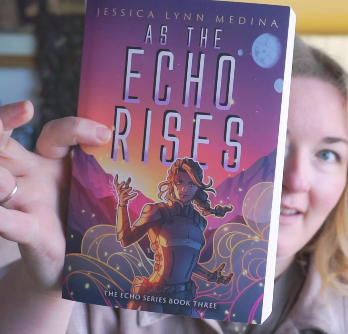 💫✨It&rsquo;s officially release day!! I&rsquo;m blown away that we&rsquo;ve finally made it here 🥹 As the Echo Rises now available wherever books are sold!! (plz shop indie where you can!) 💫 ✨

The cover for the final book in the trilogy surpassed