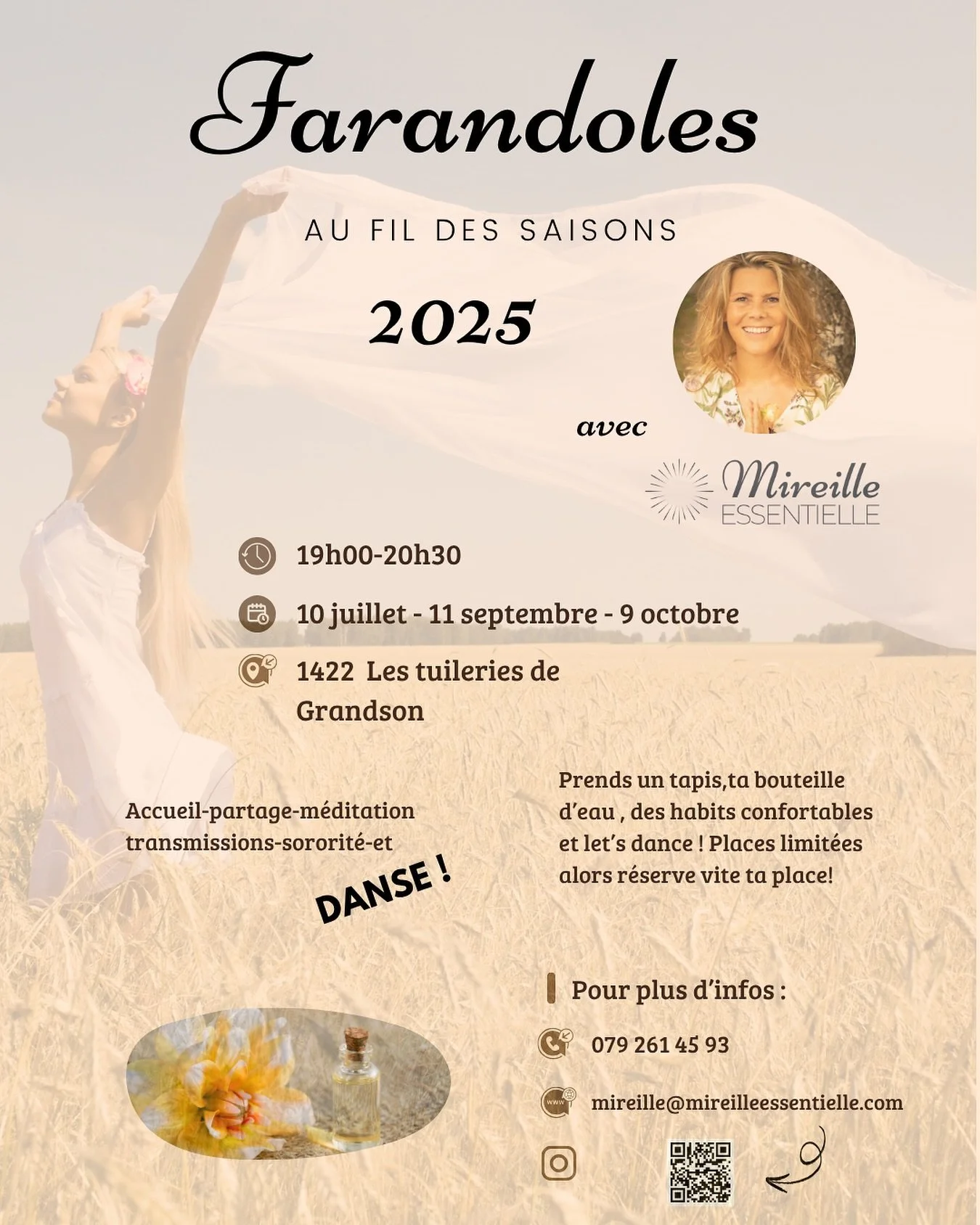 Ch&egrave;res Femme merveilleuses et curieuses,
🍃🌸
Avez-vous d&eacute;j&agrave; ressenti ce d&eacute;sir d&rsquo;explorer un espace o&ugrave; les femmes se rassemblent, partagent et s&rsquo;&eacute;panouissent ensemble ? Si le mot &laquo;&nbsp;soro