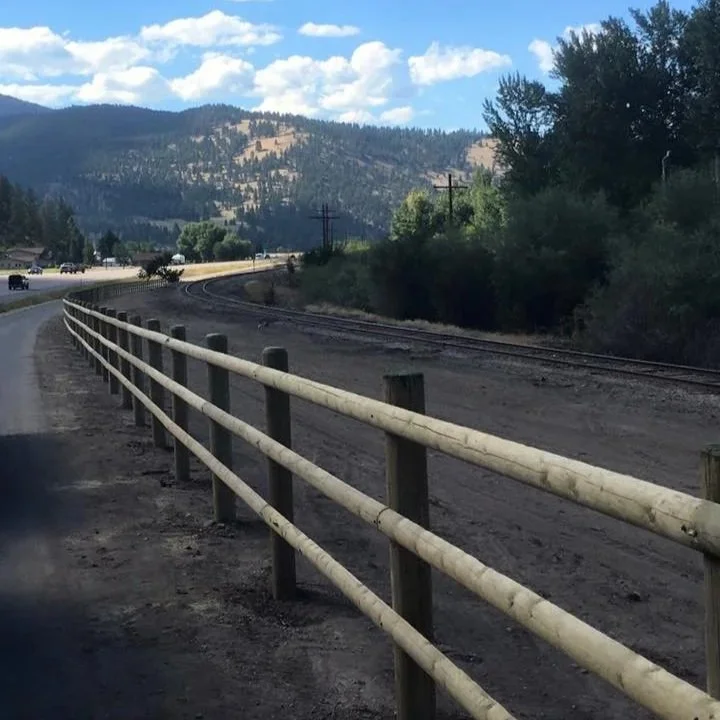 Lolo Trail fence in the Bitterroot Mountains