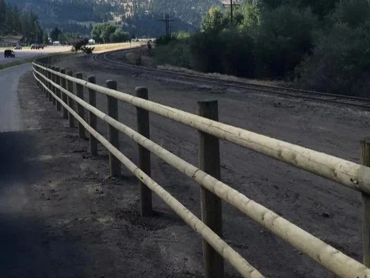 Lolo Trail fence in the Bitterroot Mountains