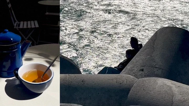 snacks-sea balance 🌊

(The dog is sweet, but not on the menu!)