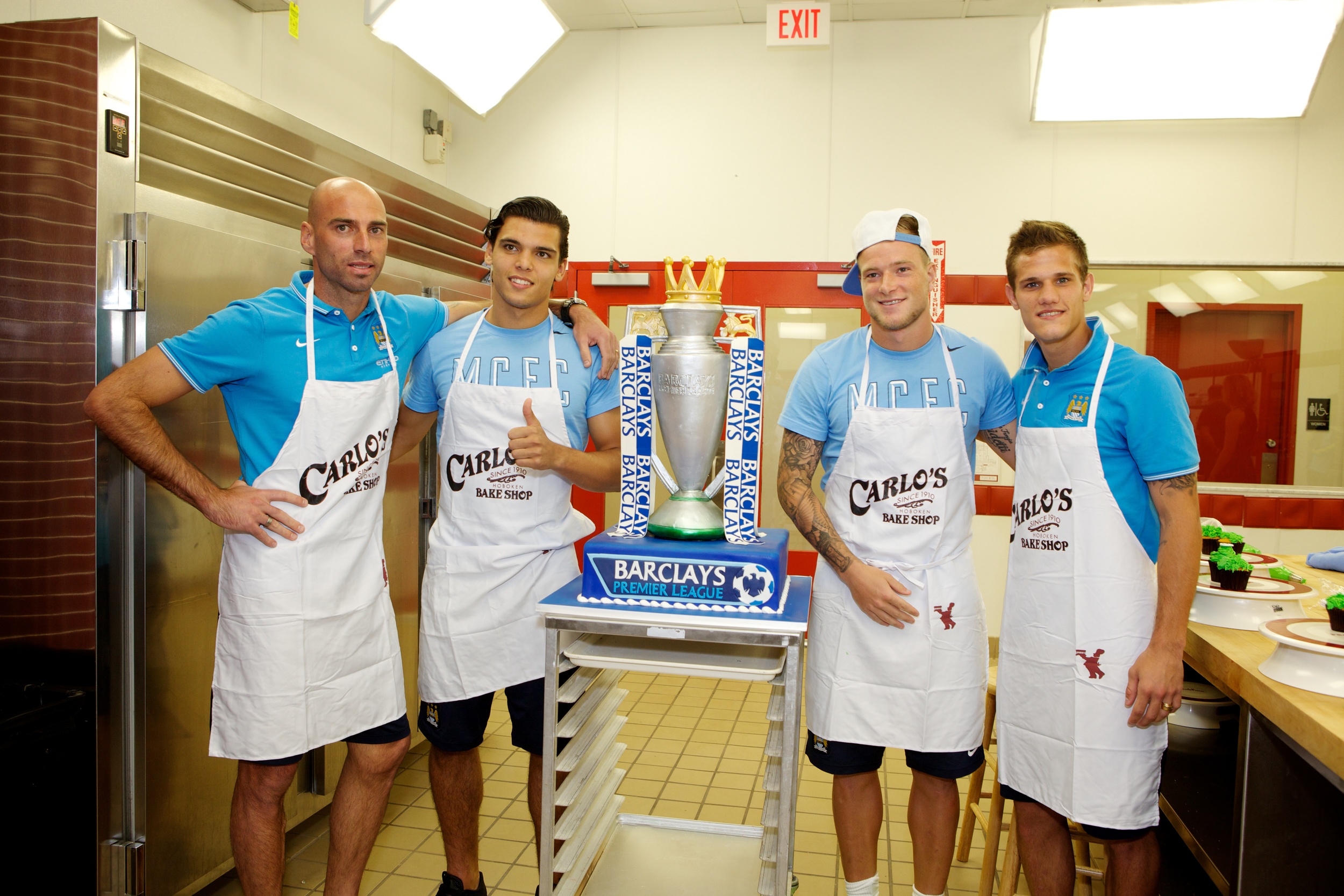  Manchester City &nbsp;@Cake Boss Carlos Bakery&nbsp; 