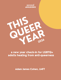 "This Queer Year" Workbook for LGBTQ+ Adults