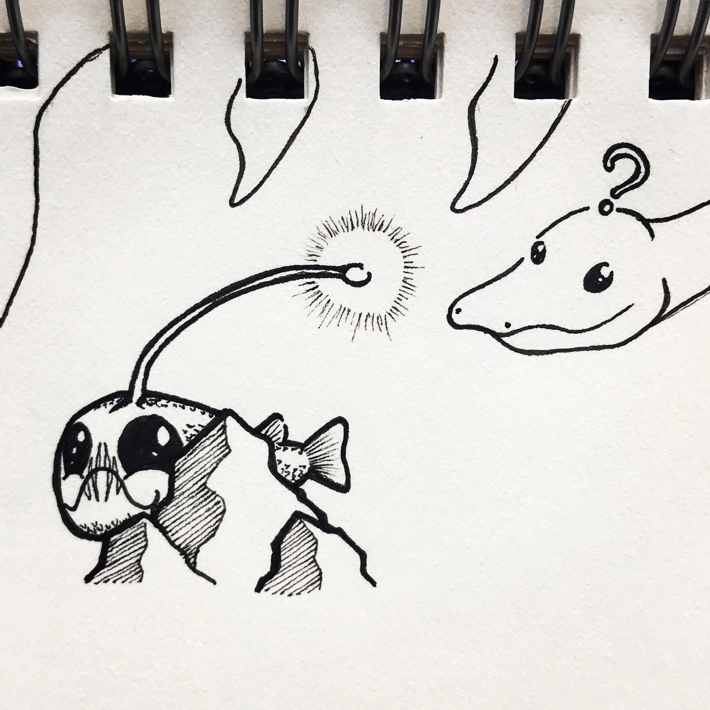 Day 3: Bait
#inktober #inktoberday3 #inktober2019