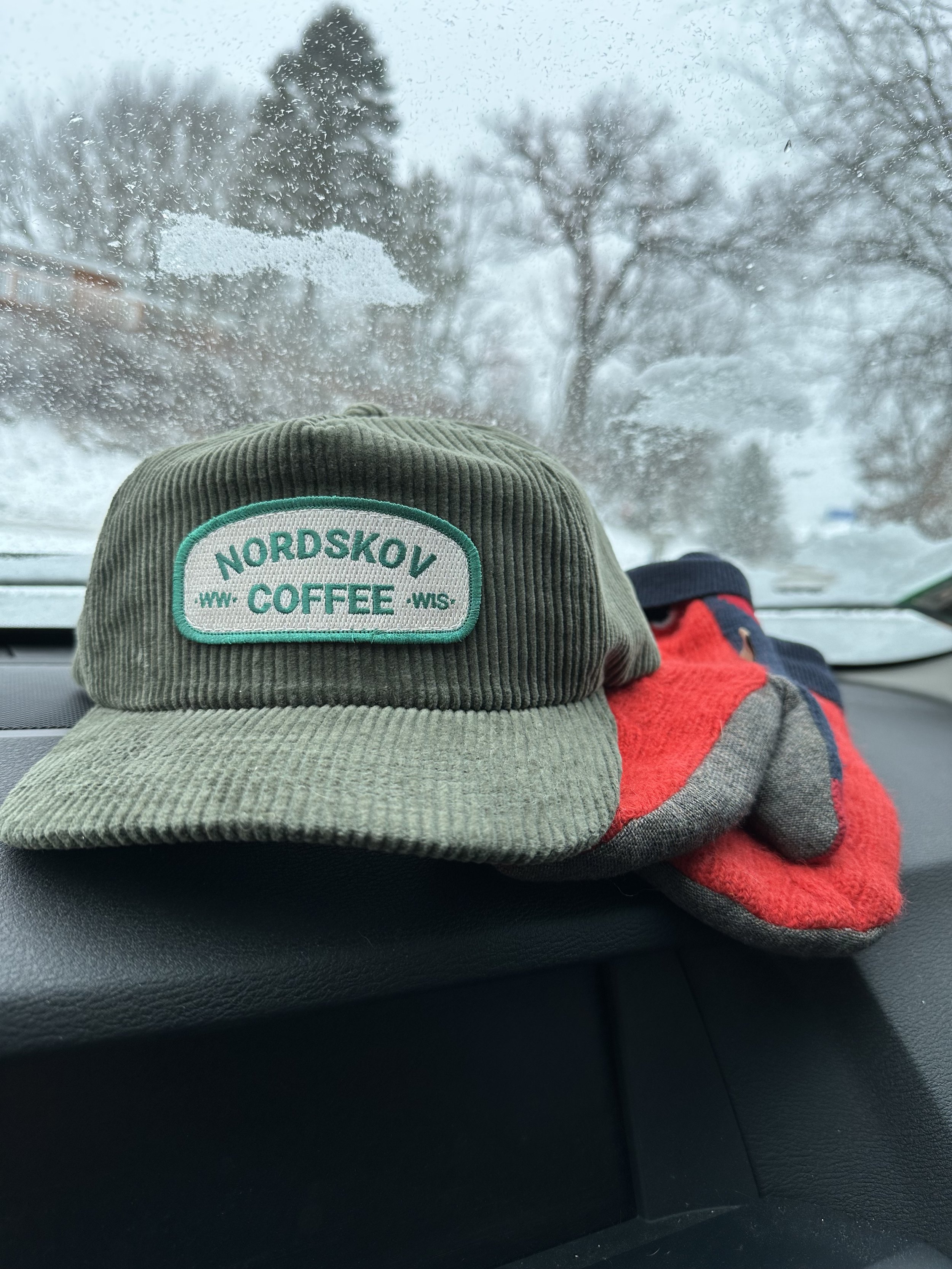Nordskov Wide Wale Corduroy Hat hits the road