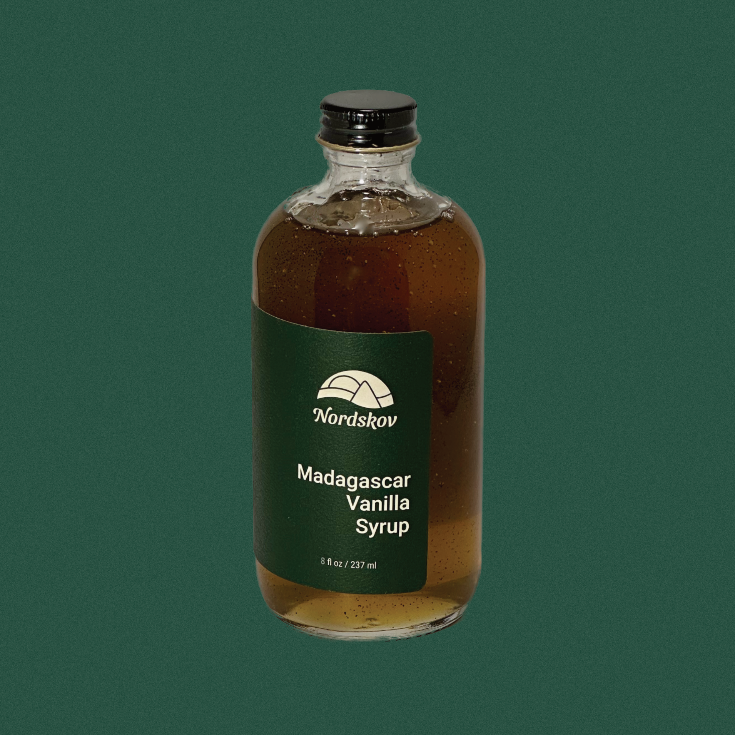 Nordskov Madagascar Vanilla syrup for coffee or cocktails