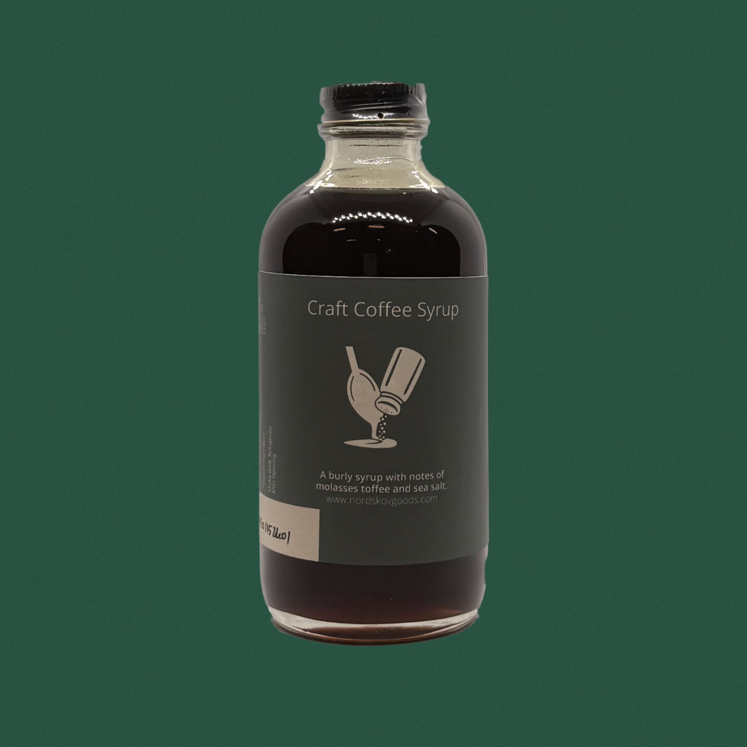 Nordskov Salty syrup bottle ingredients