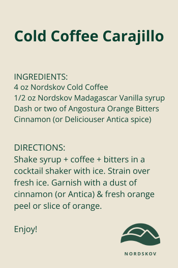Cold Coffee Carajillo drink recipe includes ingredients and instructions for making it