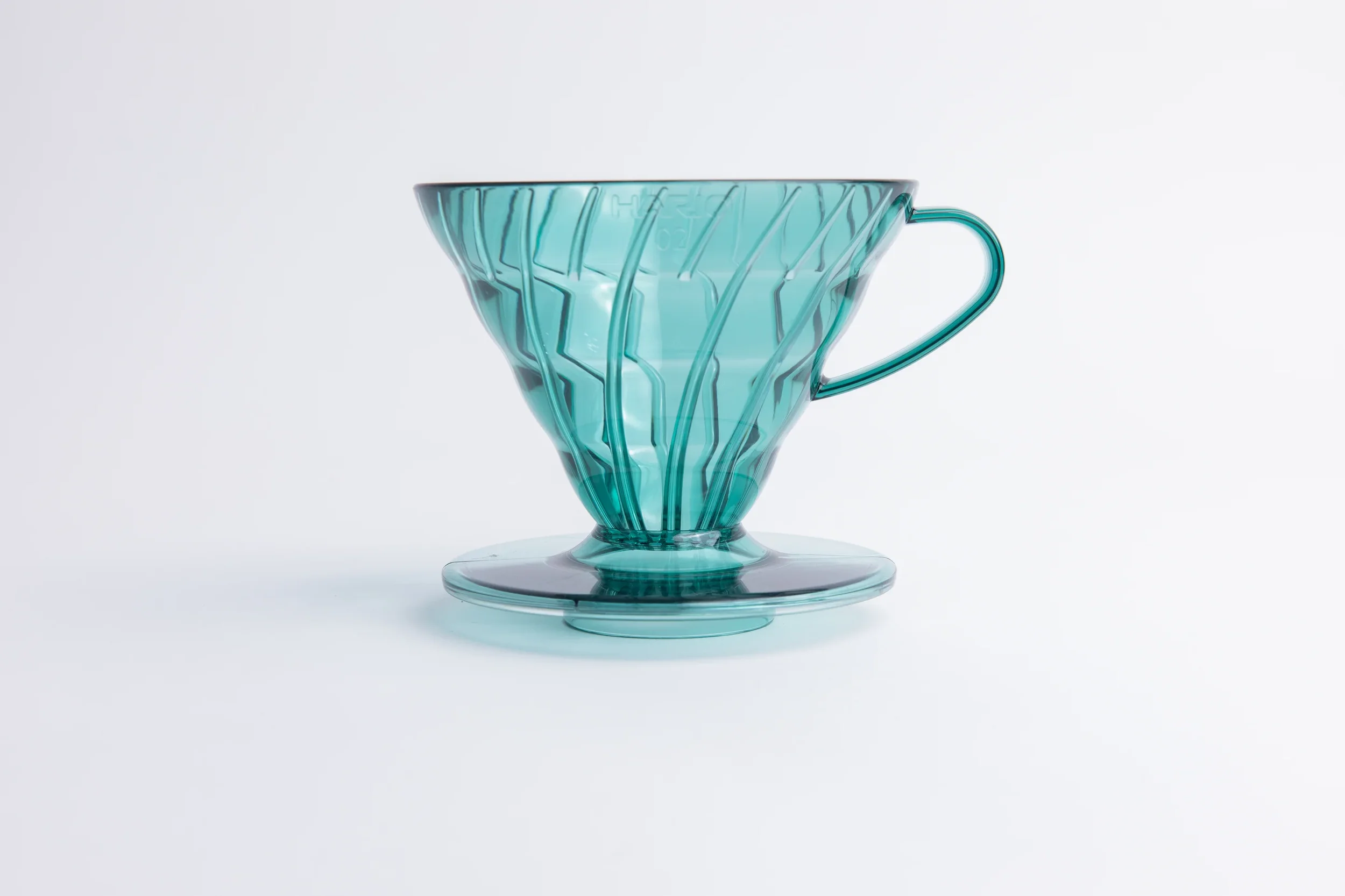 Hario V60 plastic dripper in green
