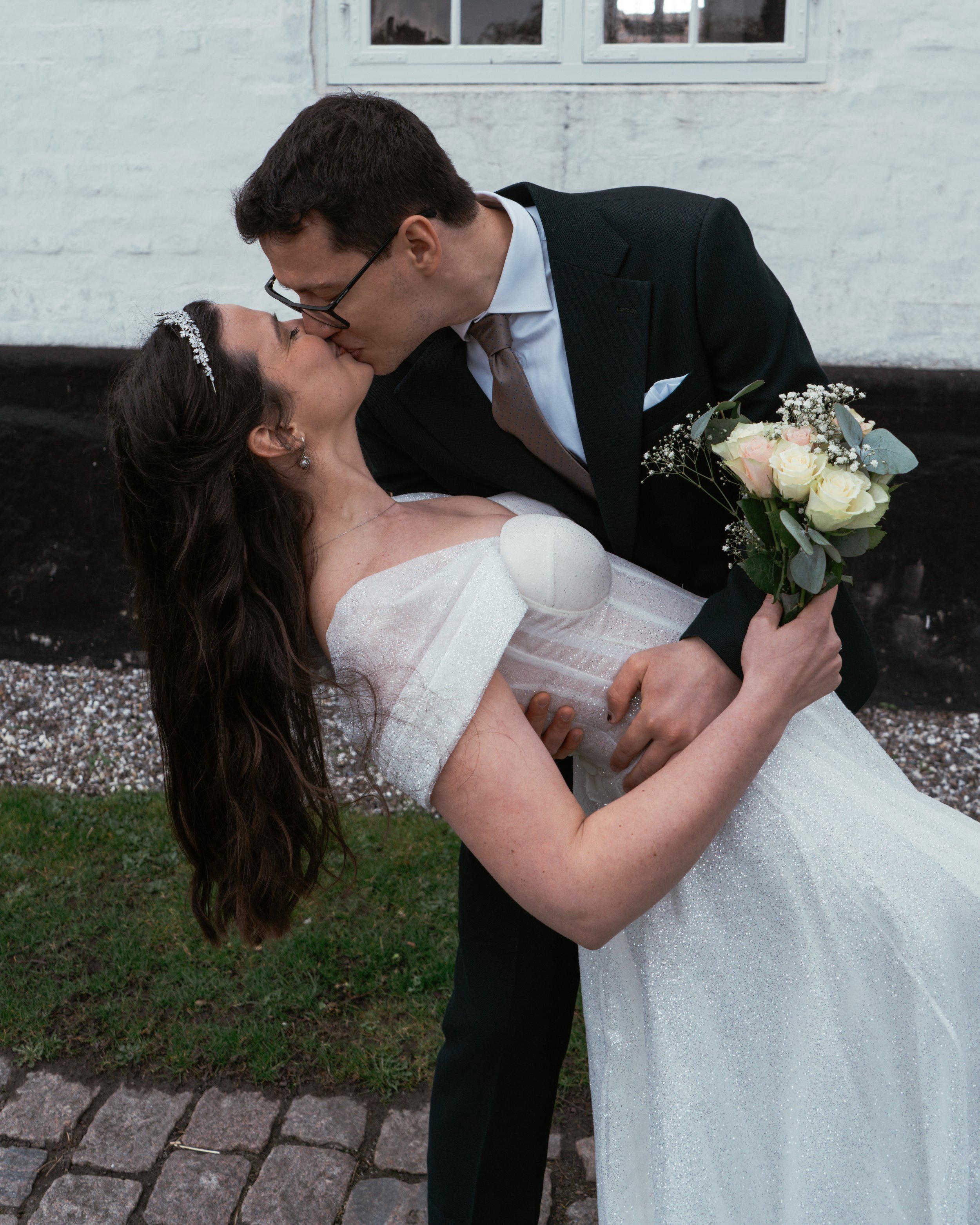 Minimal coastal landscape on Ærø, Denmark used for wedding photography