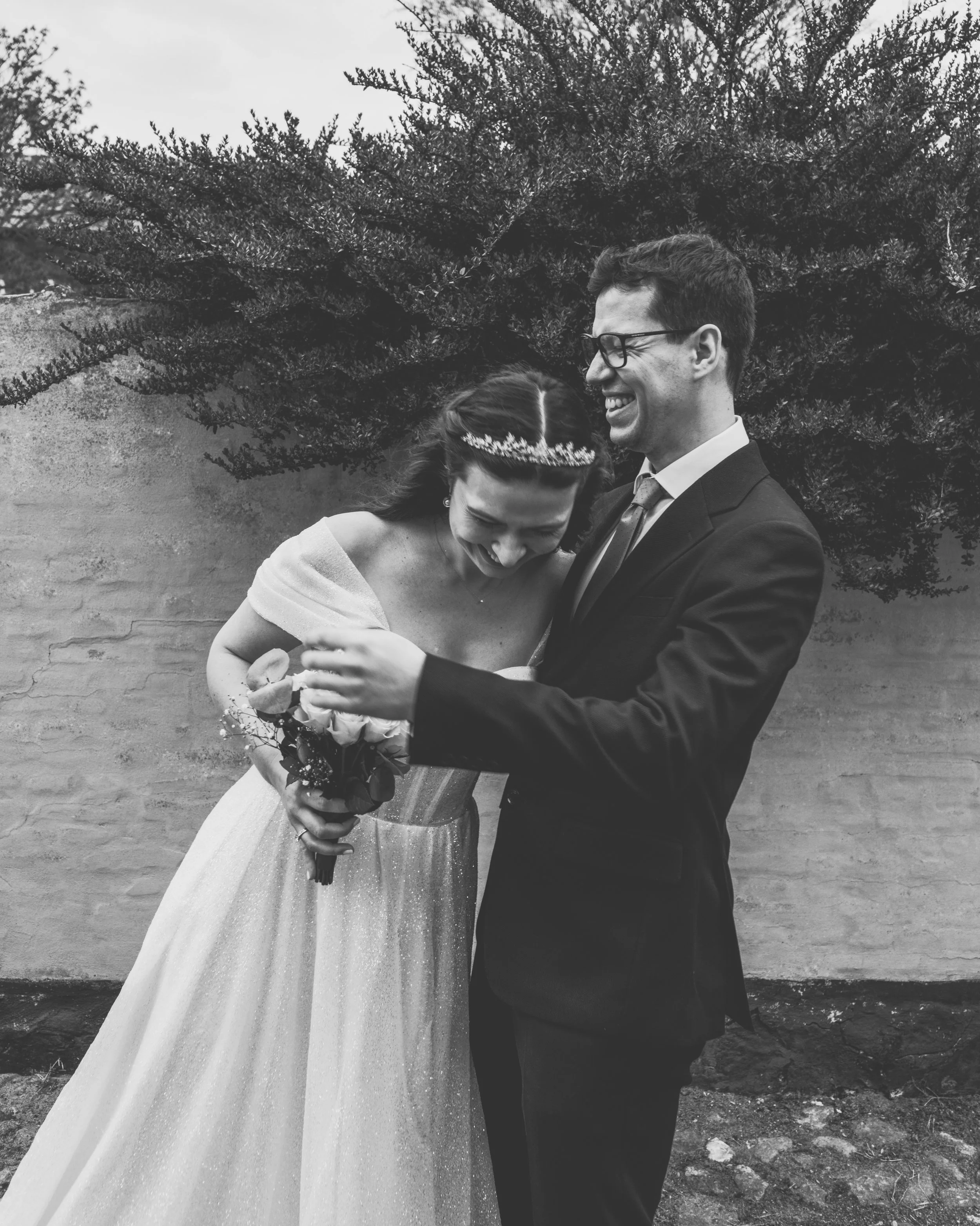 Documentary-style elopement photography on Ærø island, Denmark
