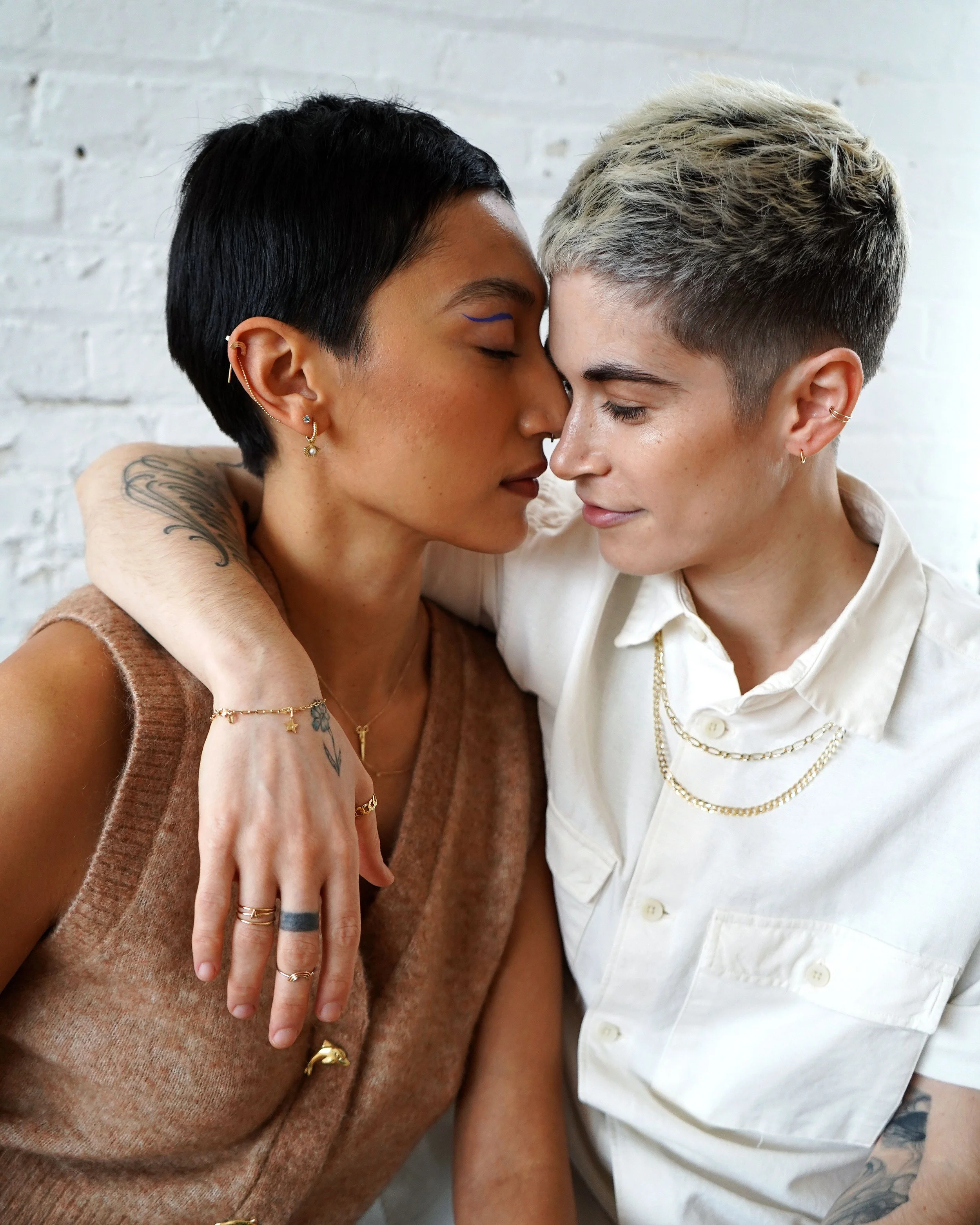 Editorial engagement photography in Denmark for travelling couple