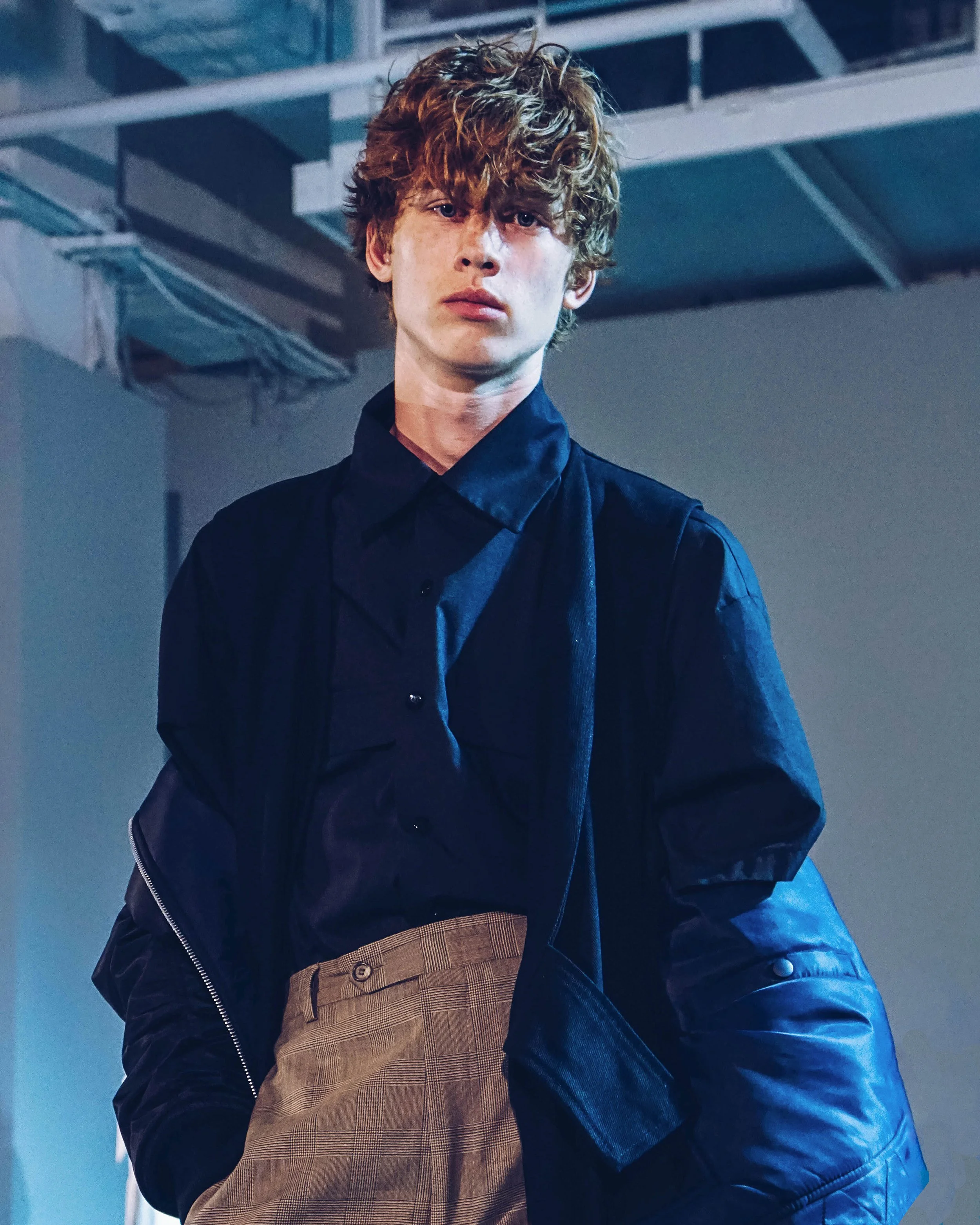 On-location editorial fashion photography in Copenhagen, highlighting natural light and modern styling.