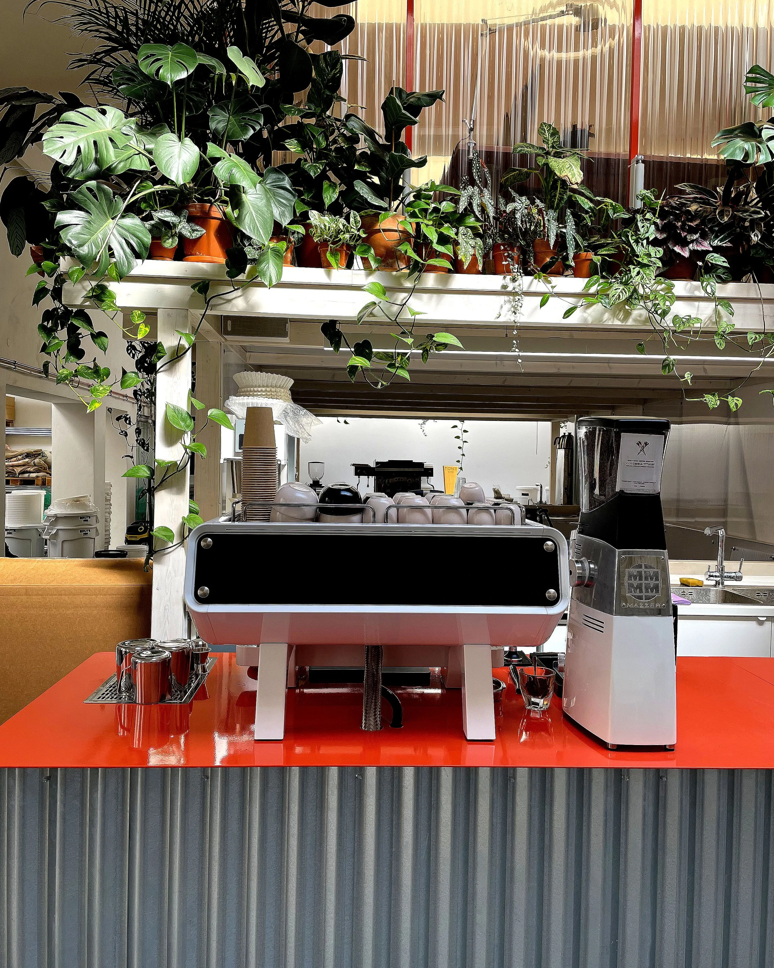 Interior detail photography for restaurants, focusing on design elements and ambiance, captured by a Copenhagen photographer.