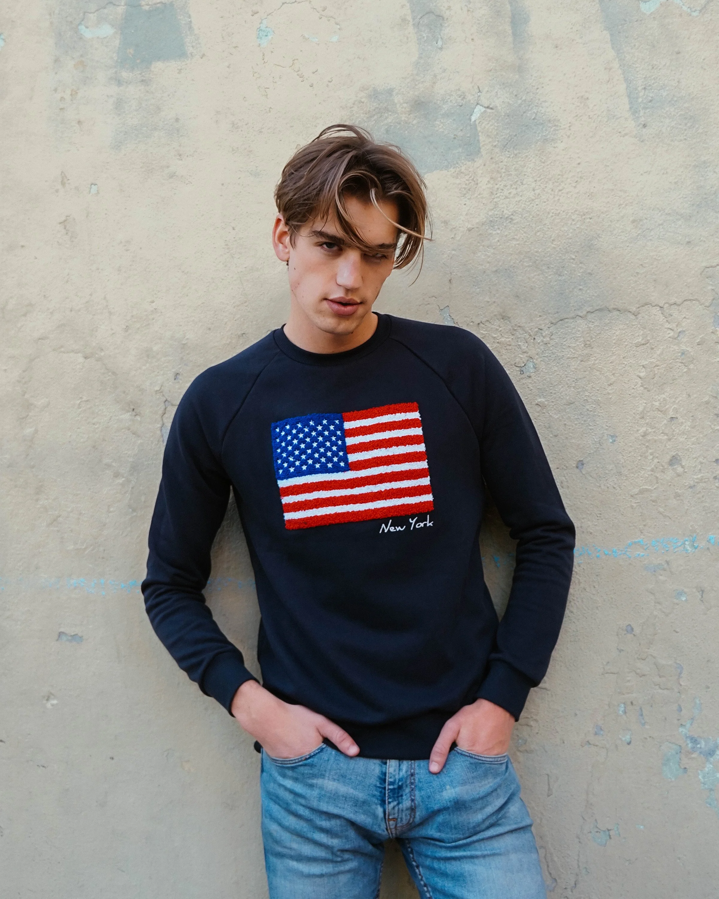 Studio fashion photography of a solo model, highlighting editorial styling and professional fashion imagery.