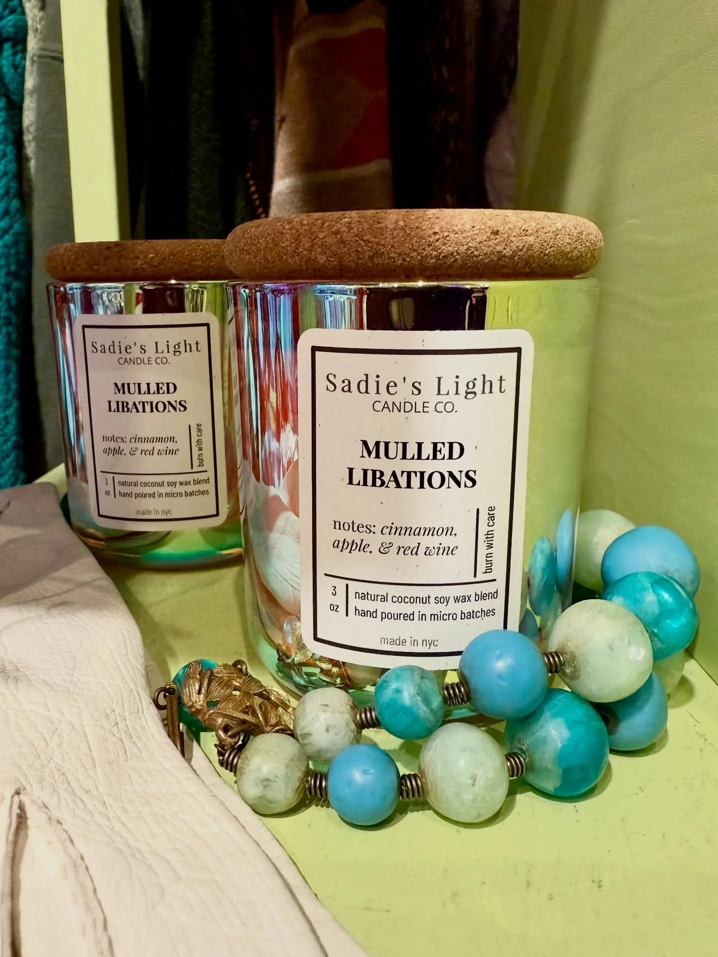 Candle Sale Alert 🕯️🔊 Get $5 off @sadieslightcandleco 7oz candles all weekend long !

In the a mood to shop, but don&rsquo;t want to support big corporations? Come by the store today @3rdandbzaar, 191 E 3rd Street, to shop small! Get discounts on c