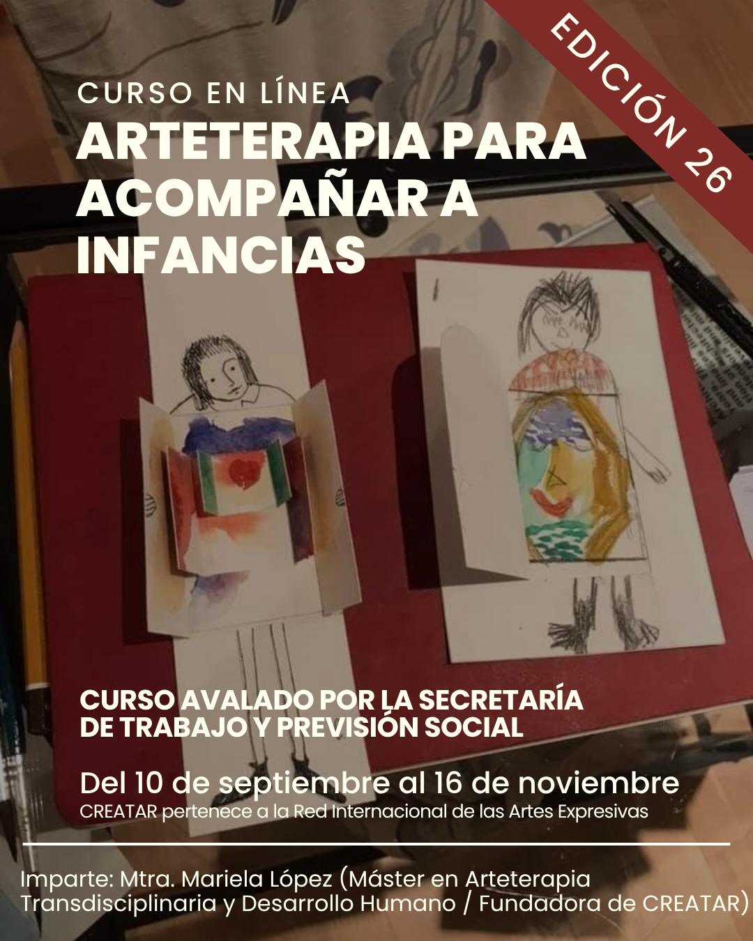 Arteterapia para el acompañamiento a infancias