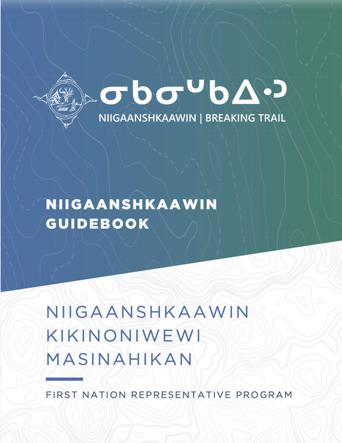 Niigaanshkaawin Releases First Kikinoniwewi Masinahikan (Guidebook) to support First Nation Representative Services