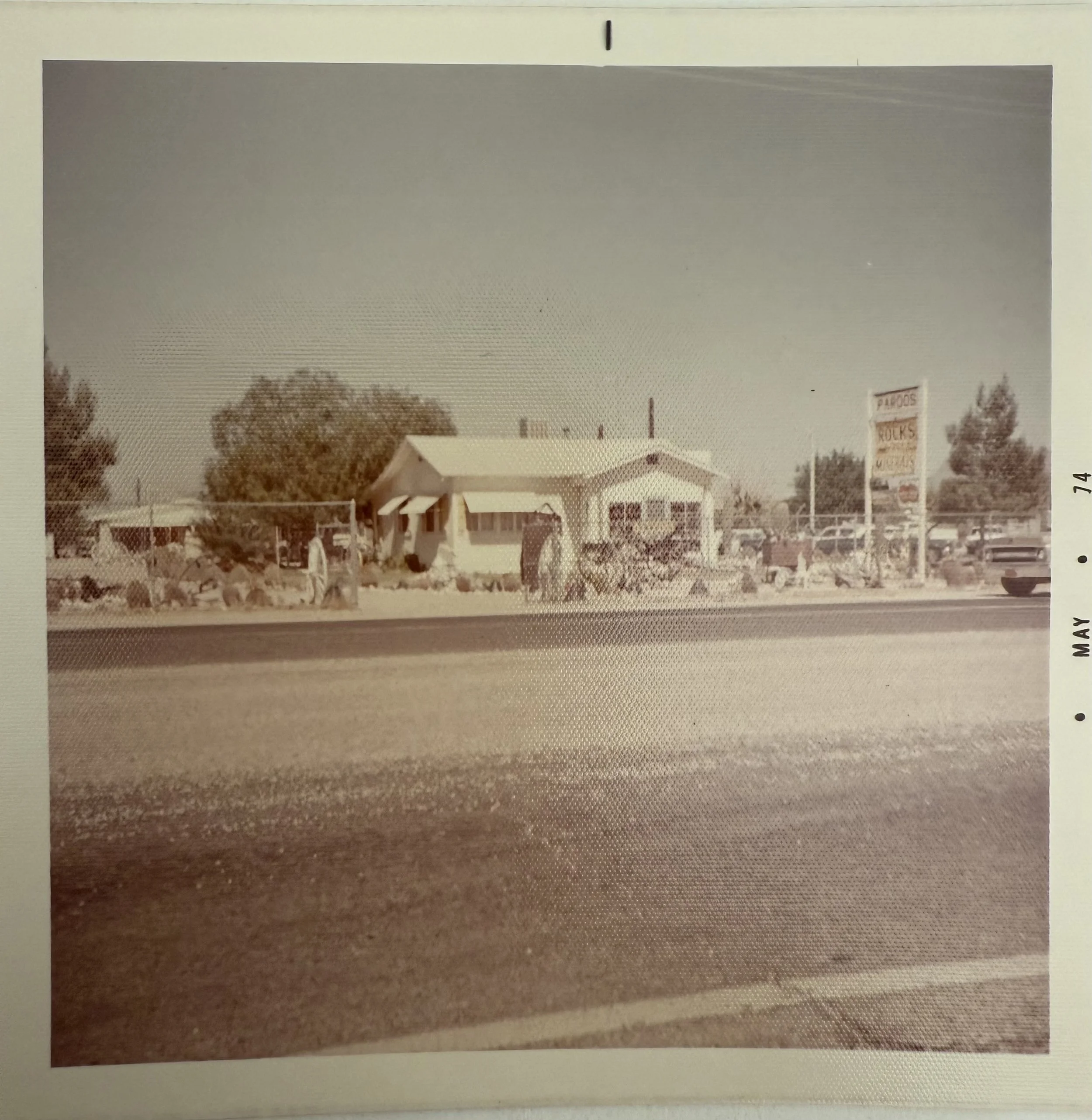 Historic Kino Rocks and Minerals, Tucson, AZ photo from 1974