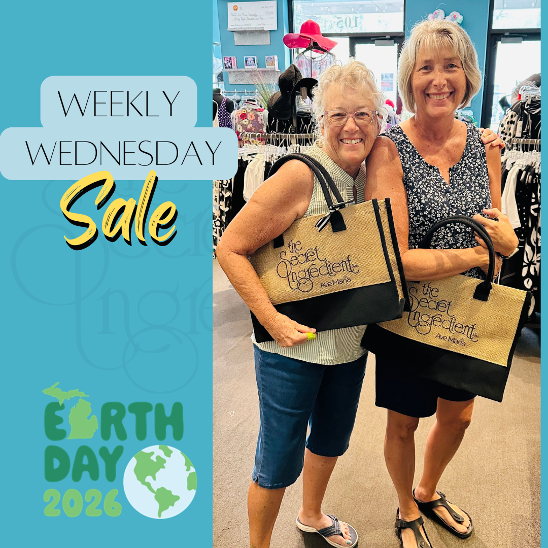 Weekly Wednesday Sale– Earth Day