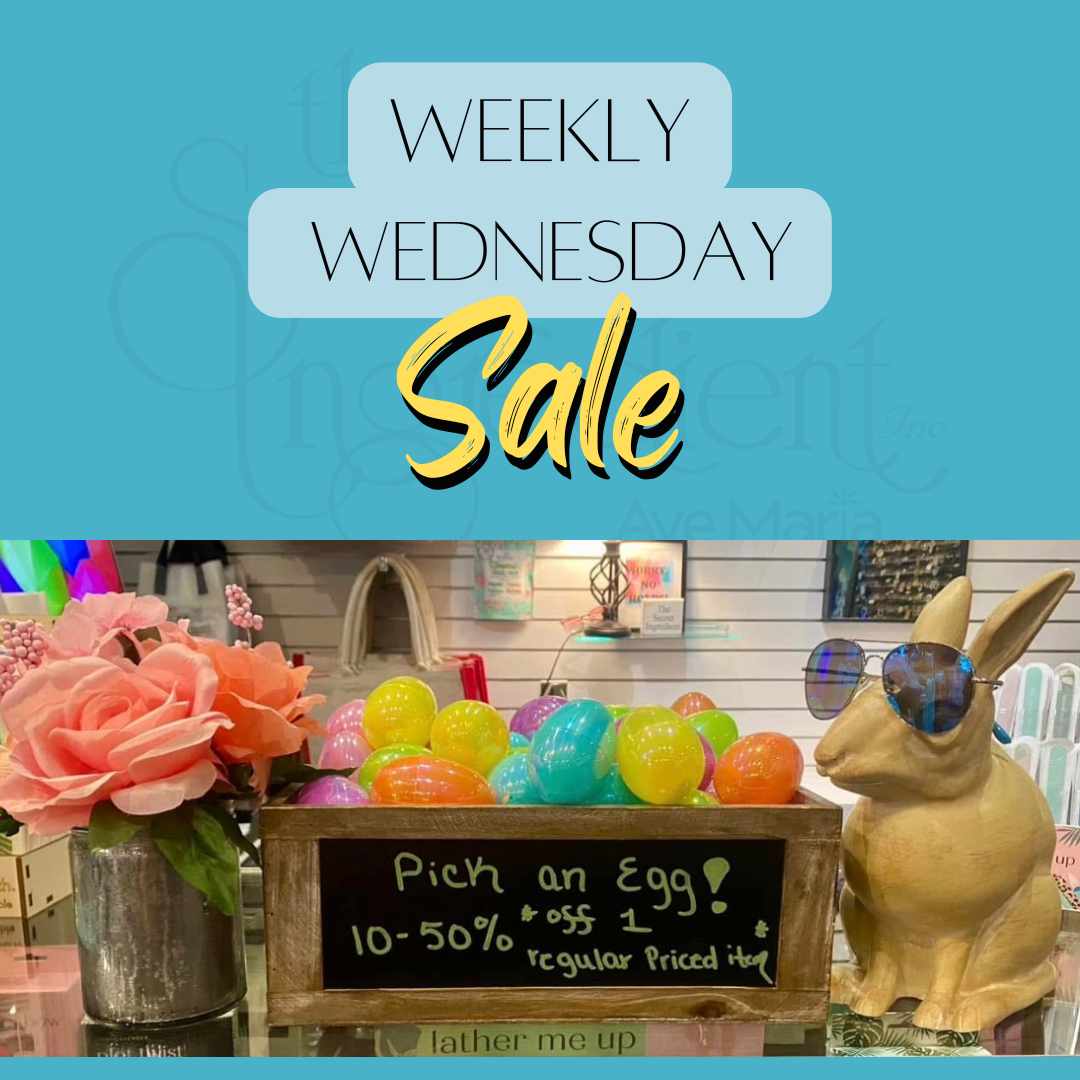 Weekly Wednesday Sale