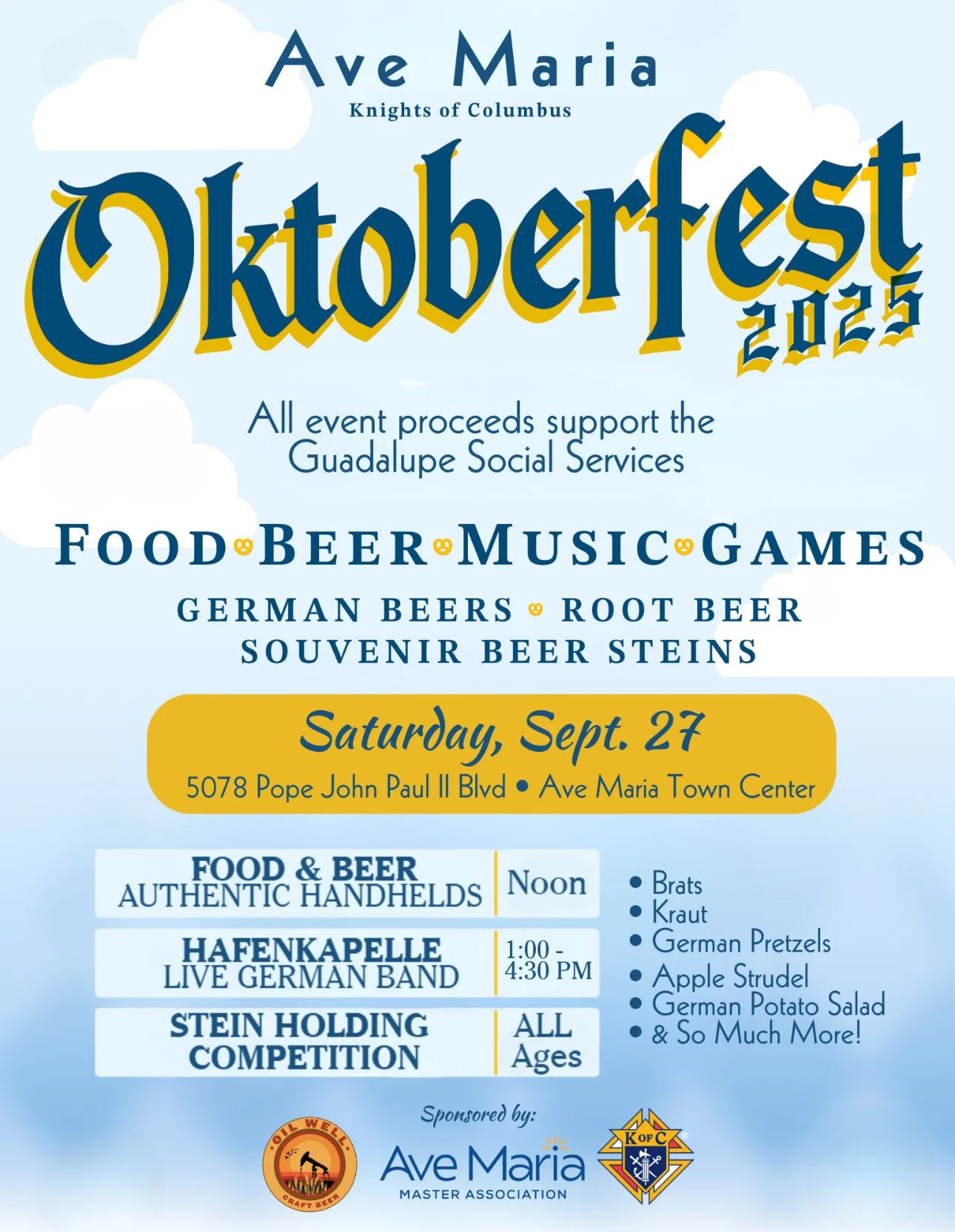 Ave Maria Knights of Columbus Oktoberfest